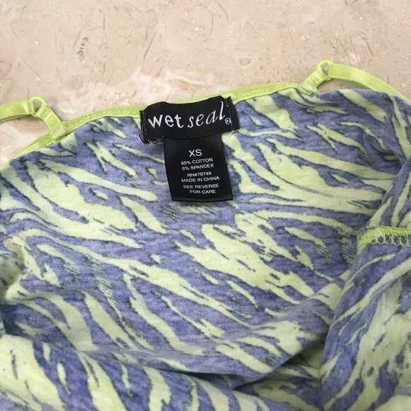 Wet seal tank xs - Picture 2 of 2